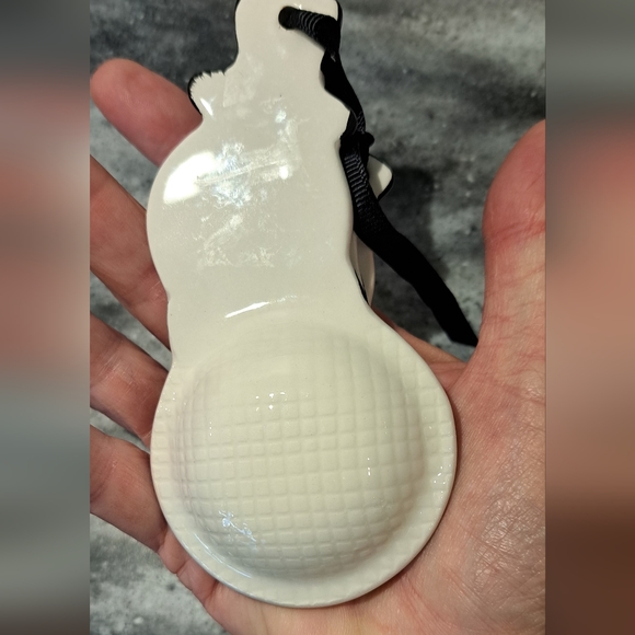 Snowman 4-piece Ceramic Measuring Spoons - Picture 3 of 4